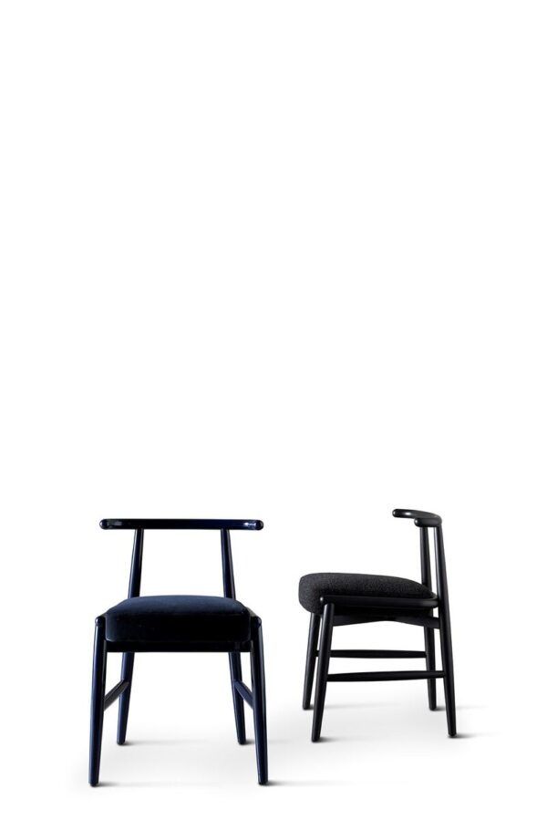 Ebonized Dining Chairs