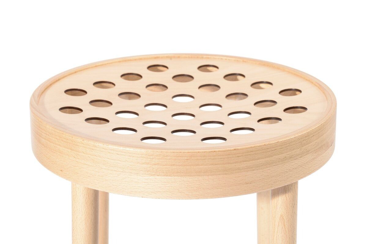Perforated Shop Stool